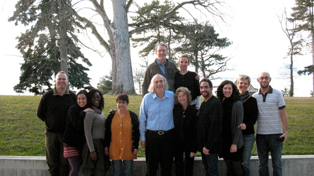 Len Fleck with Brocher Fellows and staff in 2011